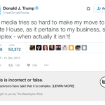 Washington Post automatically inserts Trump fact-checks into Twitter 