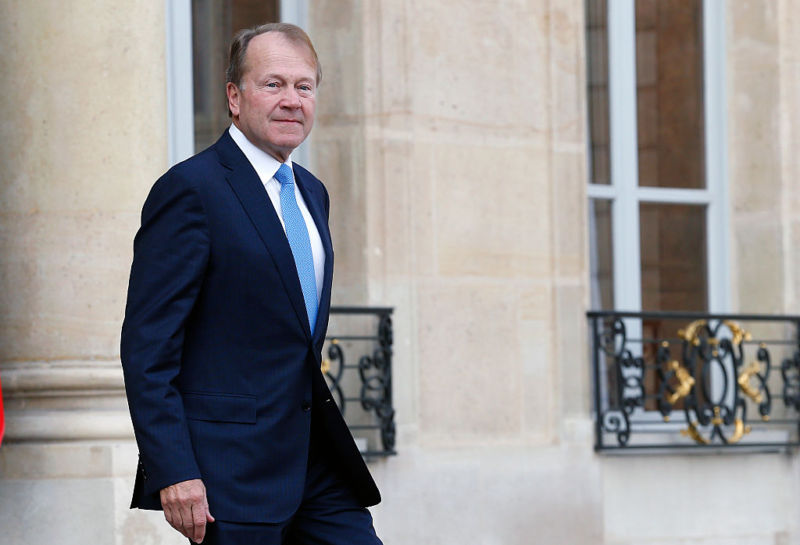 John Chambers, executive chairman of Cisco, on a visit to France earlier this year. 