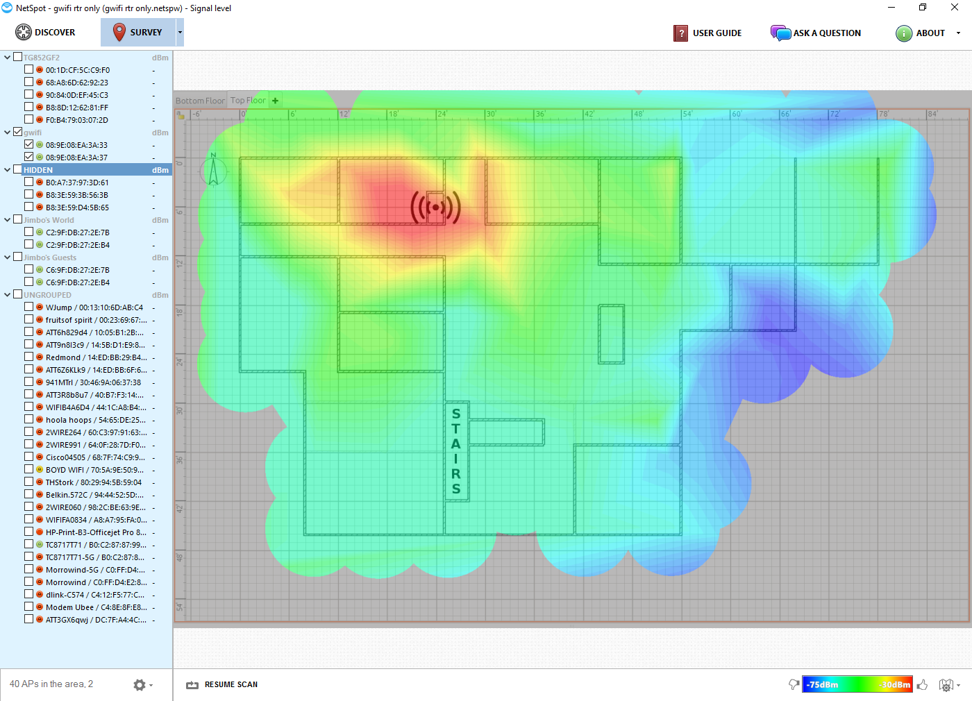 google wifi 3 story house