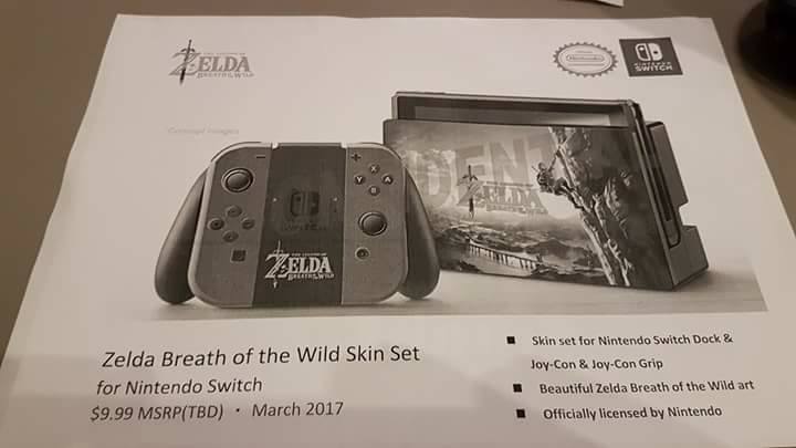 Nintendo Joy-Con Controller Skin - Zelda