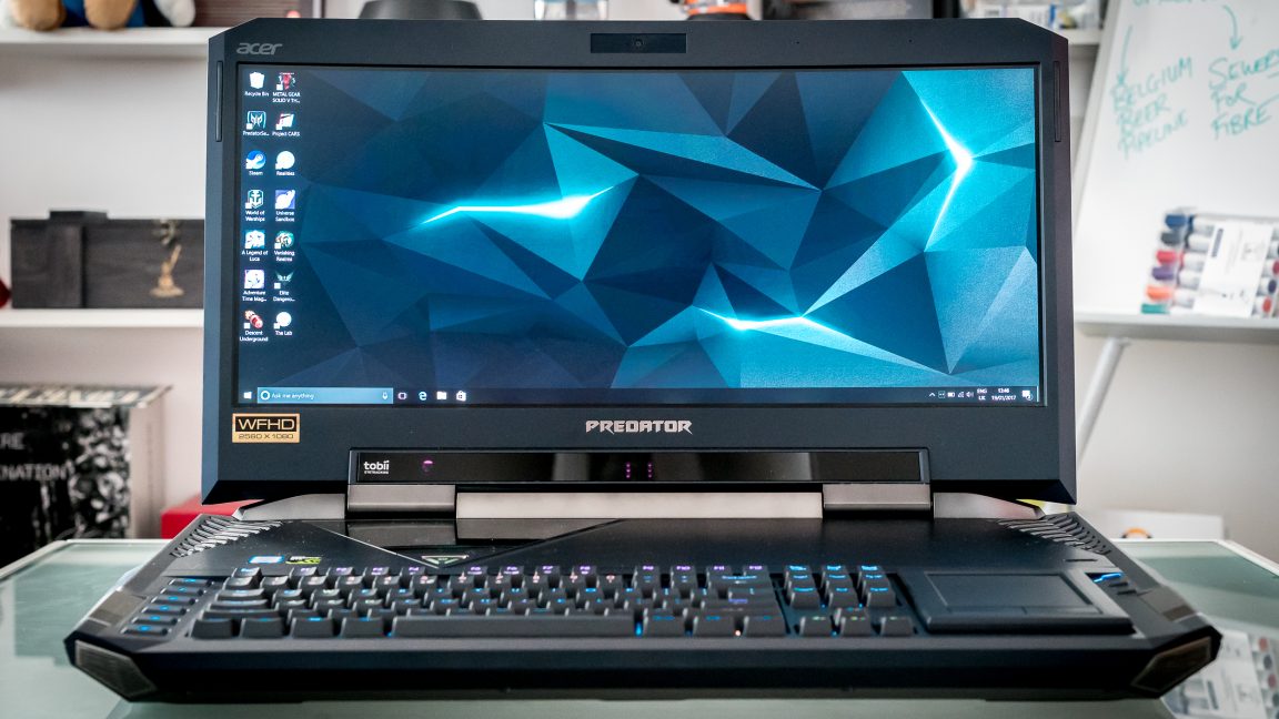 acer ノートPC Acer Predator 21X: Hands on with a curved 21”, dual-GTX 1080