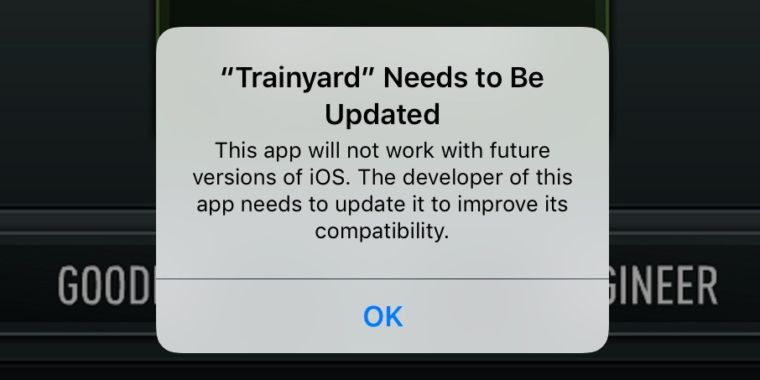 photo of Future iOS update will shut the door on apps from the dawn of the smartphone image