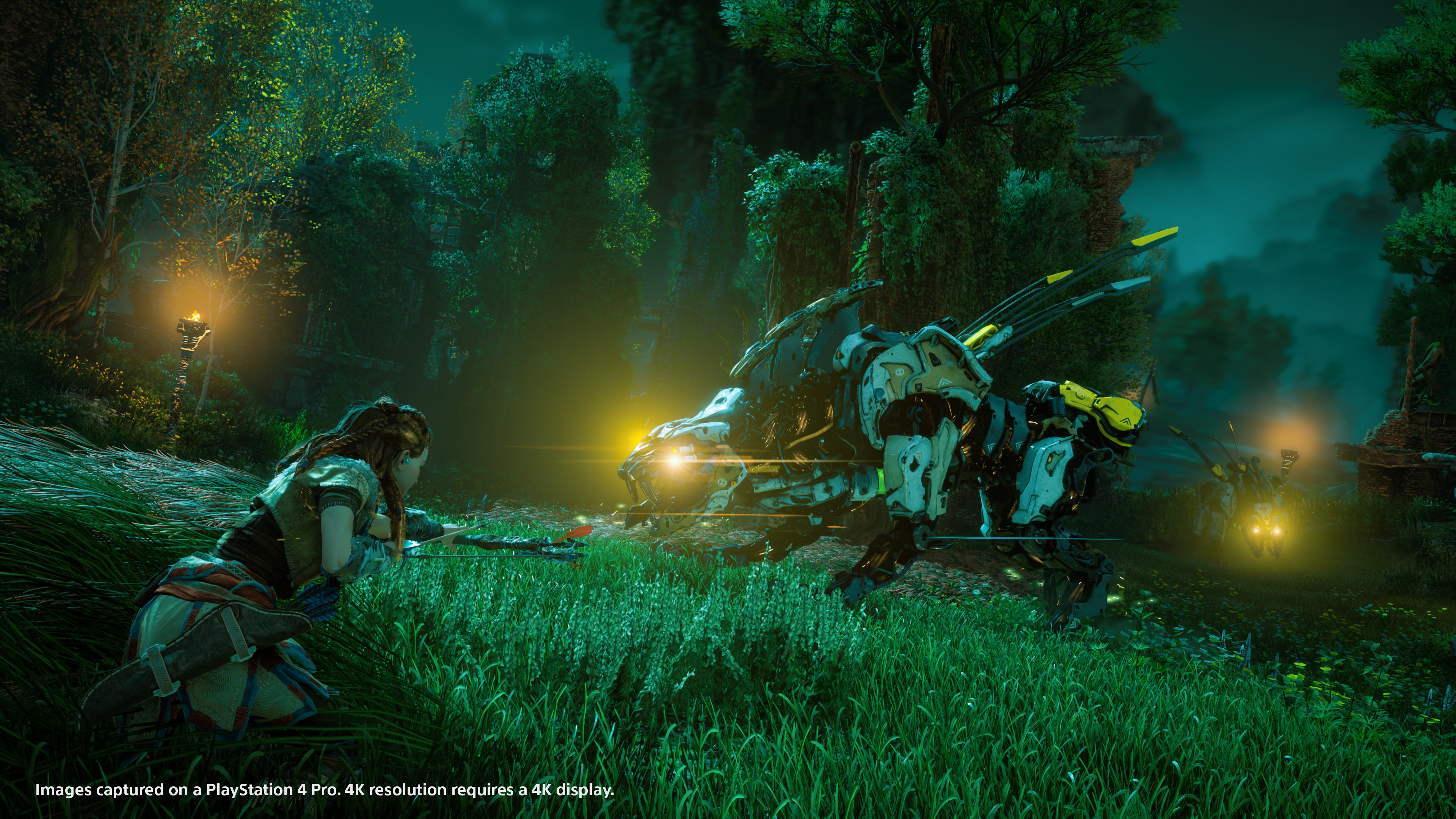 Watch] Horizon: Zero Dawn gets 4K gameplay and it looks awesome