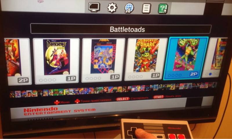 nes mini all games