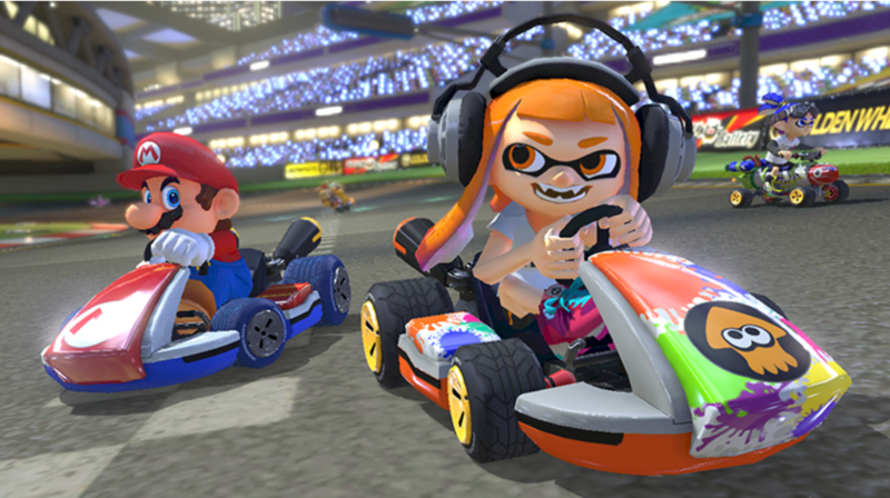 Thanks, Nintendo, for helping us sum up <i>Mario Kart 8 Deluxe</i> AND <i>Splatoon 2</i> in one image!