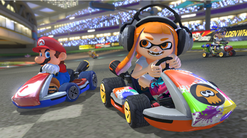 Mario Kart 8 Deluxe, Splatoon 2 lead limited initial Switch game