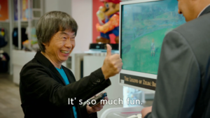 Miyamoto loves the new <em>Zelda</em> game.
