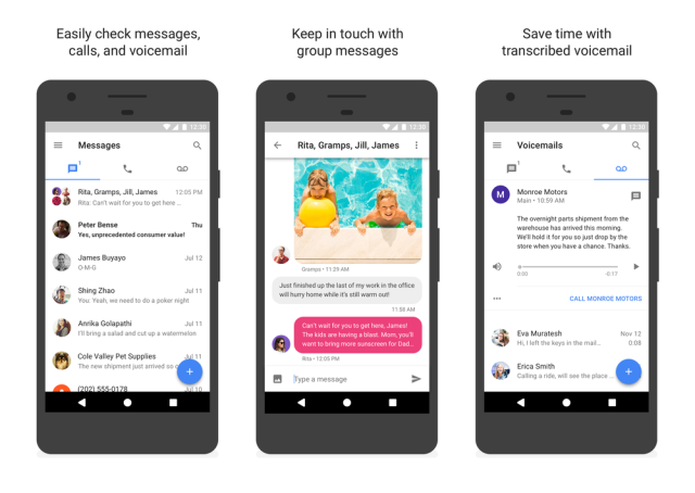 Google Voice gets its first big update in five years, adds new UI and ...