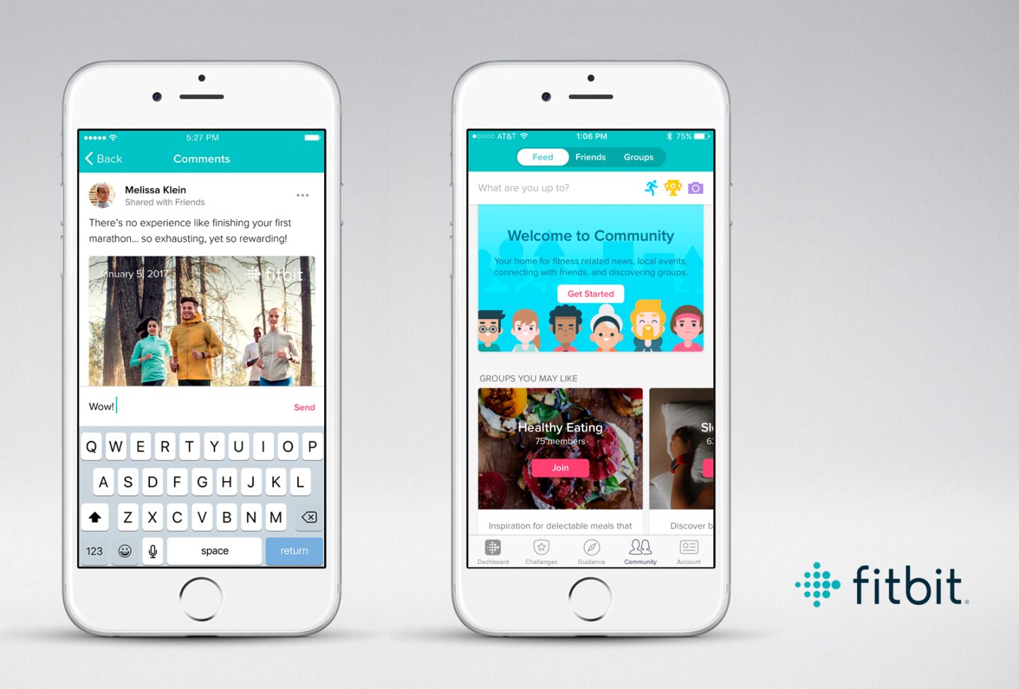New updates make the Fitbit app more of a social feed and inspiration ...