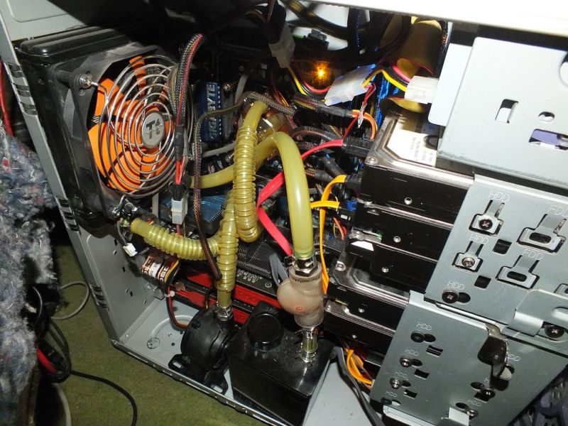 The innards of one of the many gaming PCs that are selling better than ever, according to JPR.