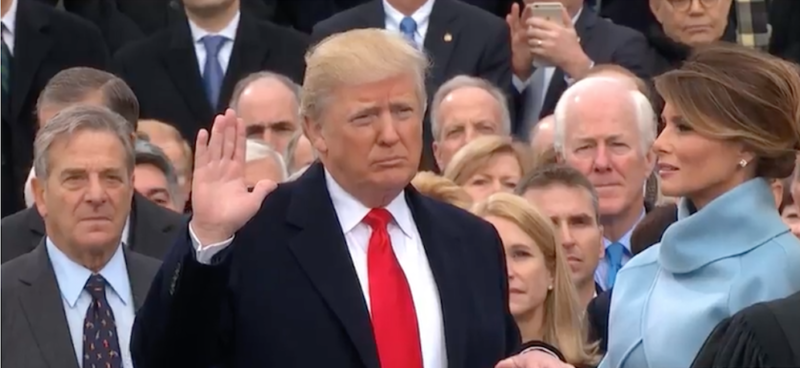 Donald Trump takes the oath of office Friday, becoming the 45th president of the United States.