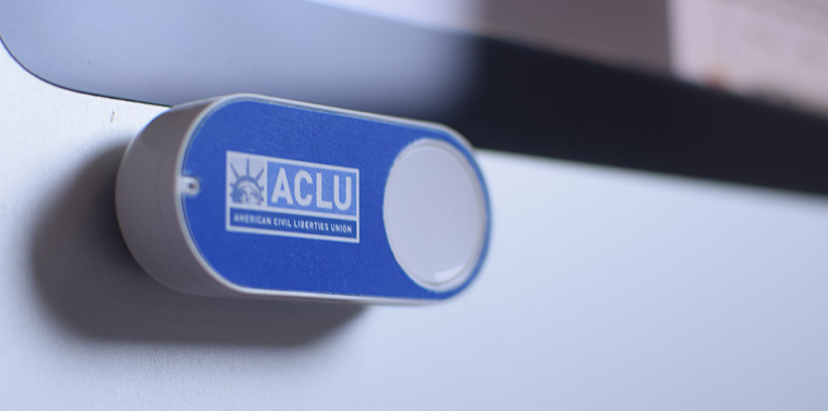 Behold, the ACLU Amazon Dash button | Ars Technica