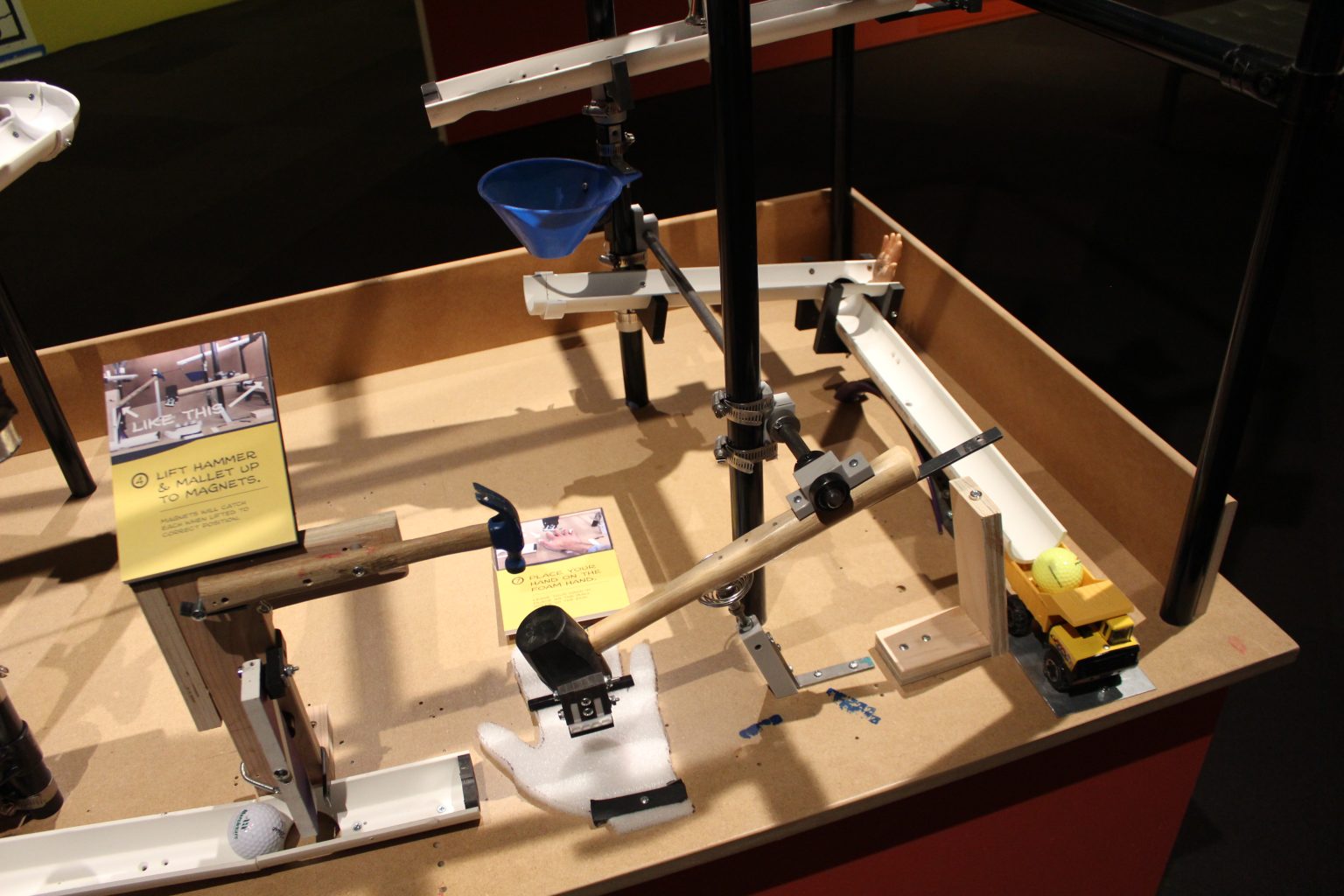 Uss Rube Goldberg Rube Goldberg museum exhibit reminds us why his name is in the ...
