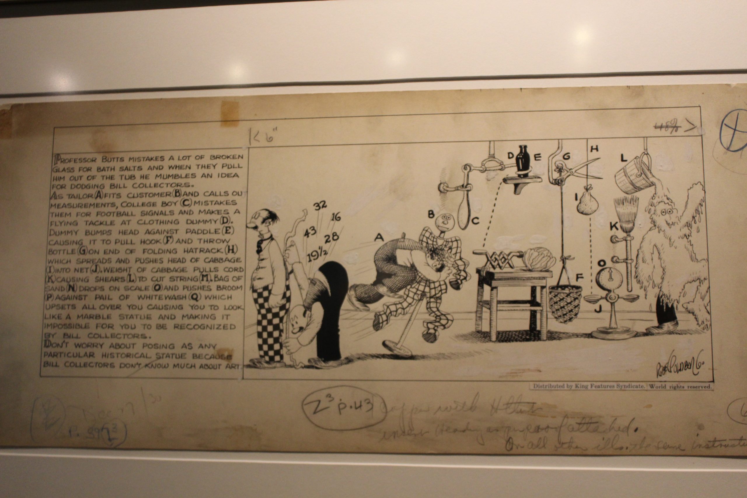 Uss Rube Goldberg Rube Goldberg museum exhibit reminds us why his name is in the ...