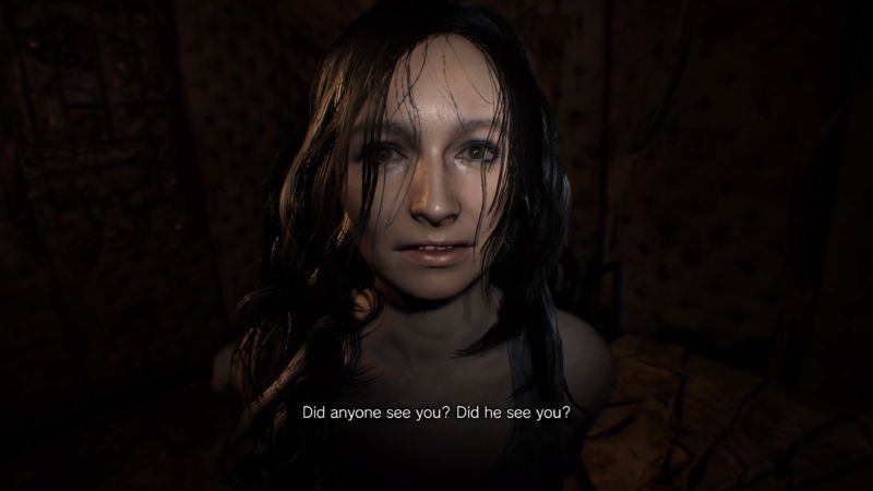 This sweaty, fearful <i>Resident Evil 7</i> character probably provides a good representation of Denuvo's worries about being cracked more efficiently.