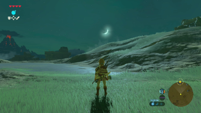 And as a harvest moon rose over Cyber-Hyrule, we reared back and sprang into a gallop, leaping out of orbit! 