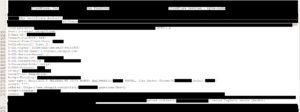 A sample of the data Ormandy saw. It's a heavily redacted private message from dating site okcupid.