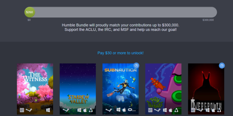 subnautica humble bundle