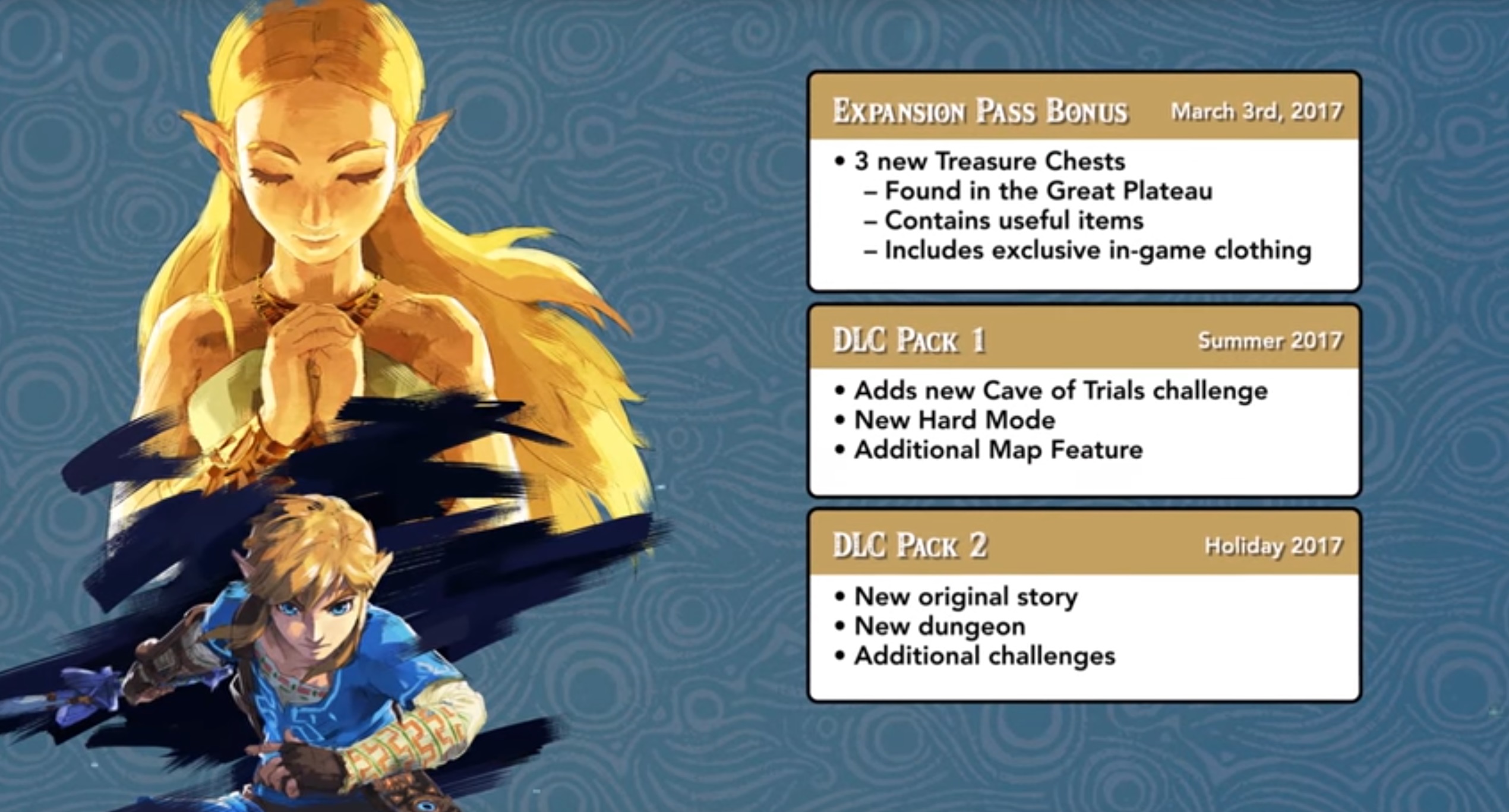 breath wild zelda dlc game launch details