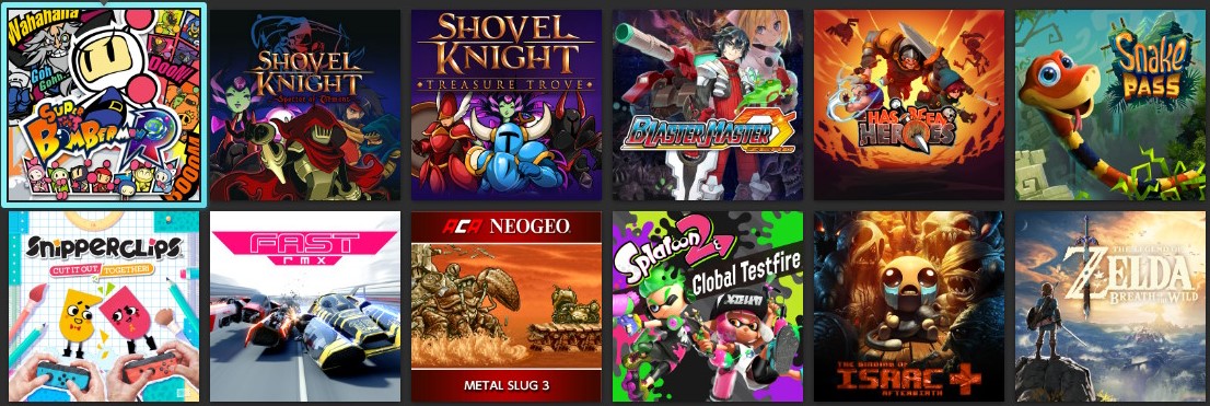 new switch games