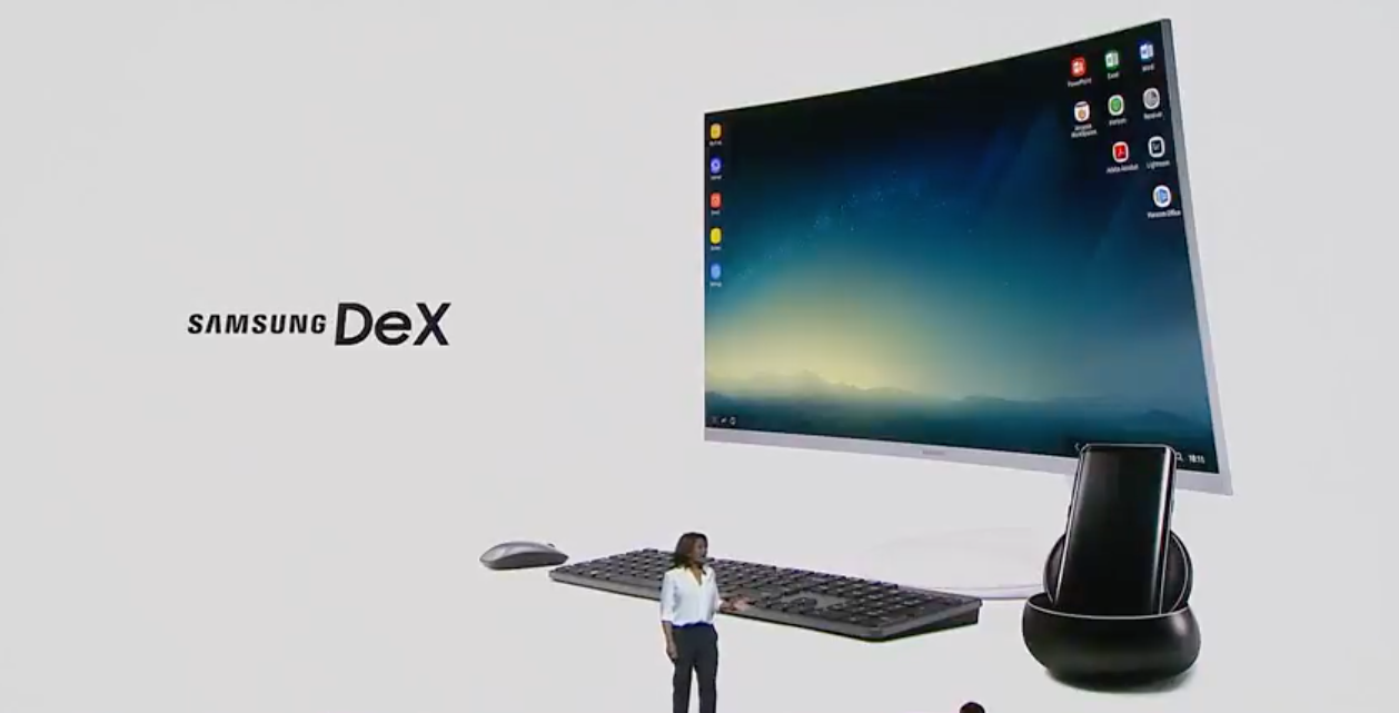 Samsung Dex” is a $150 Galaxy S8 dock that makes your phone into a desktop  [Updated]