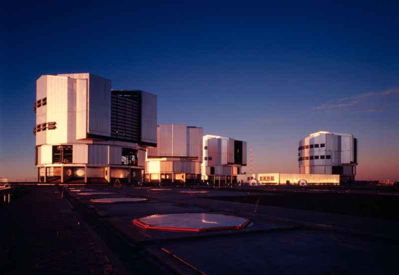 The European Southern Observatory's Very Large Telescope, based in Chile.