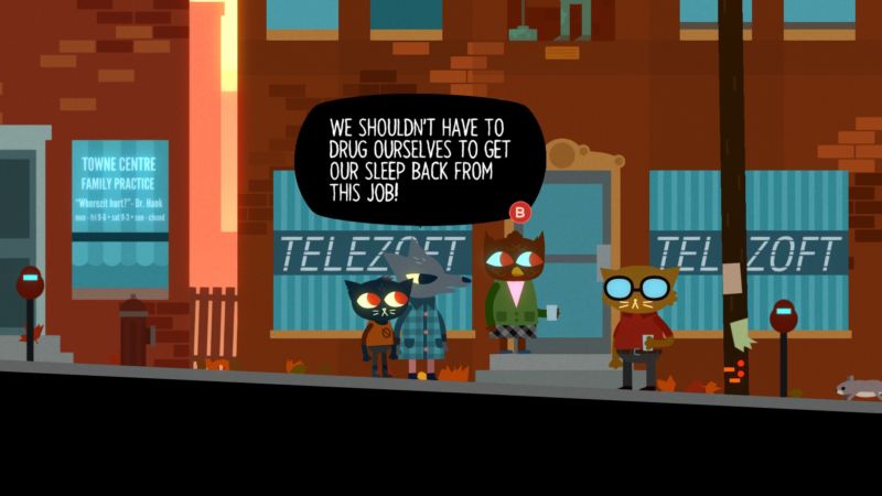 Night in the woods приколы