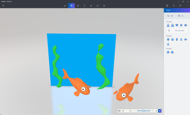 Paint 3D would probably be more valuable for someone with artistic talent.