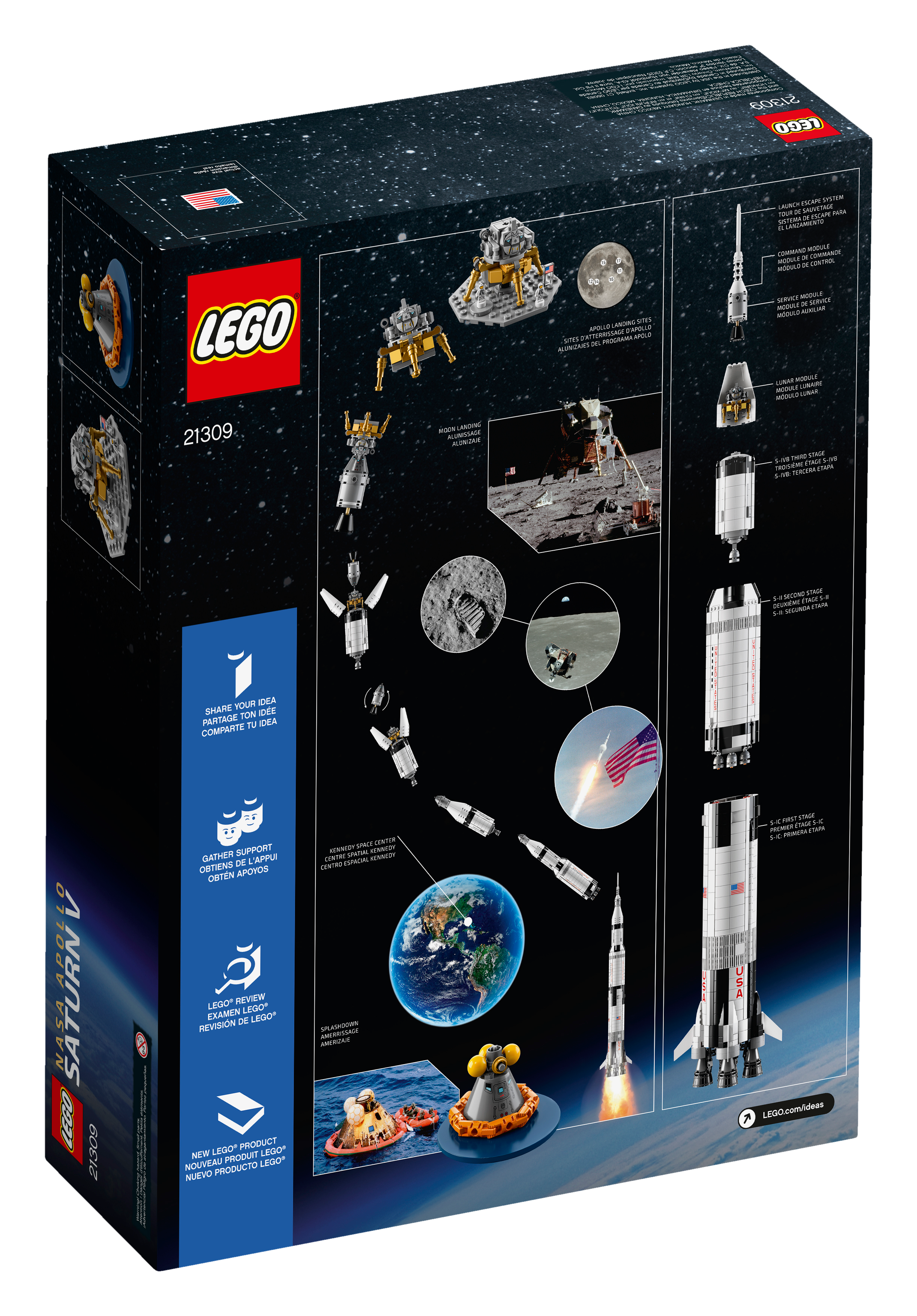 The LEGO has landed: New set allows you to build the Moon rocket