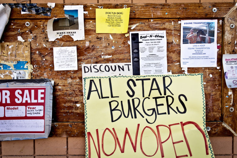 No more security bulletins for your neighborhood bulletin board.