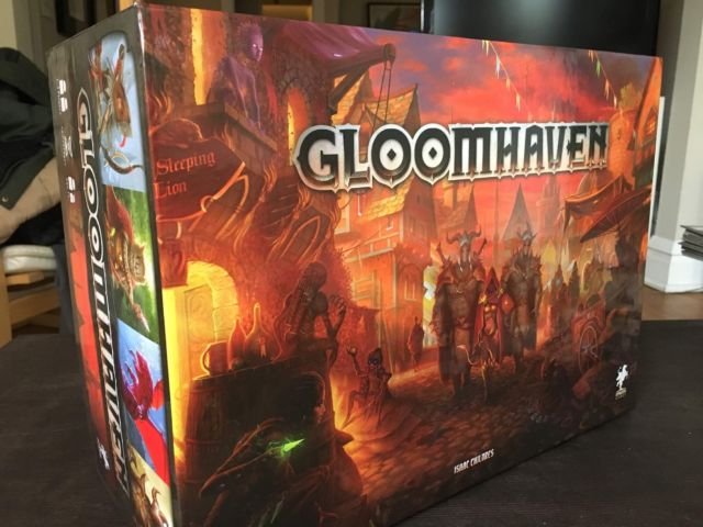 <em>Gloomhaven</em> is massive, both physically and mechanically, but it's an excellent dungeon crawl if you're willing to put the time into it.