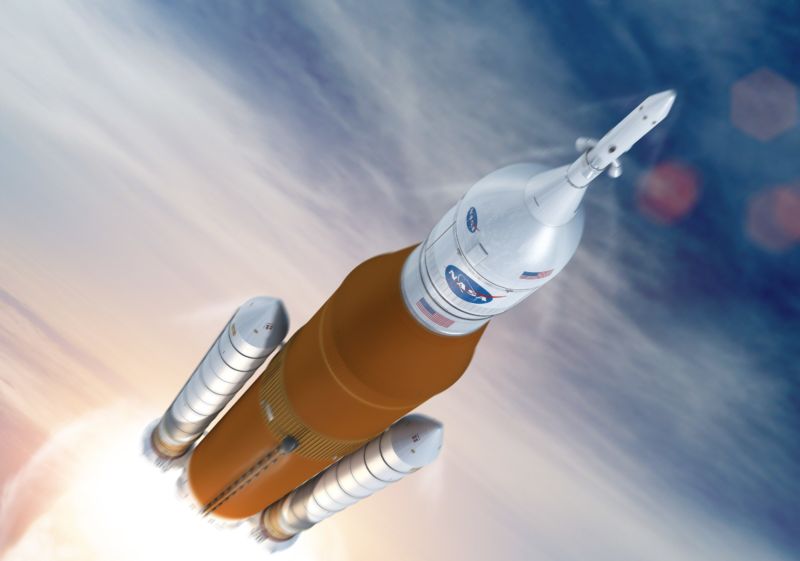When will NASA's Space Launch System rocket take flight?