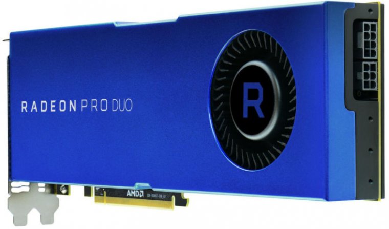 AMD puts two GPUs and 32GB of RAM on its latest Radeon Pro Duo