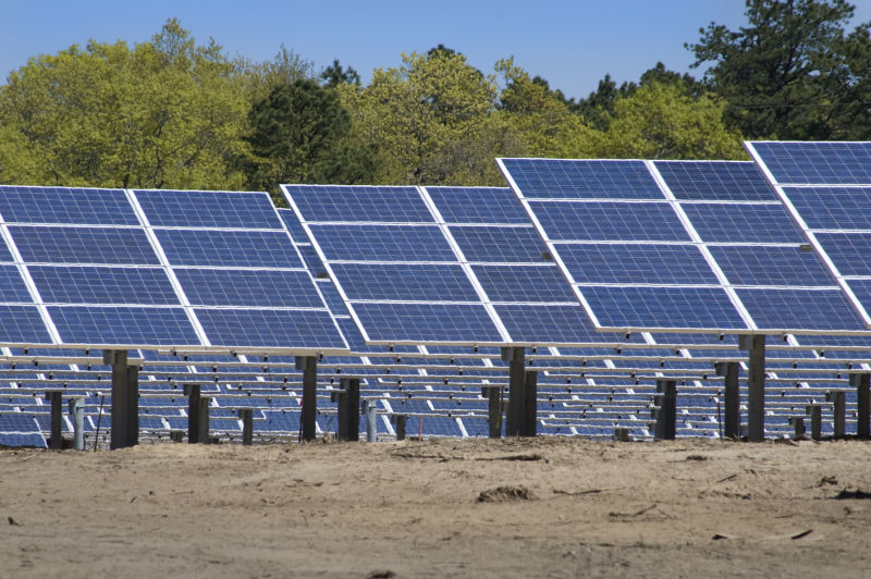 Long Island solar farm.