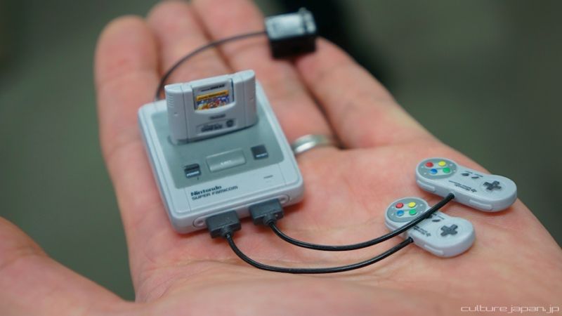 miniature super nintendo