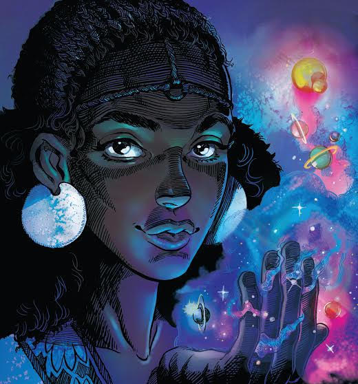 Botema, seen here on the cover of the new Image Comics book <em>Afar</em>.