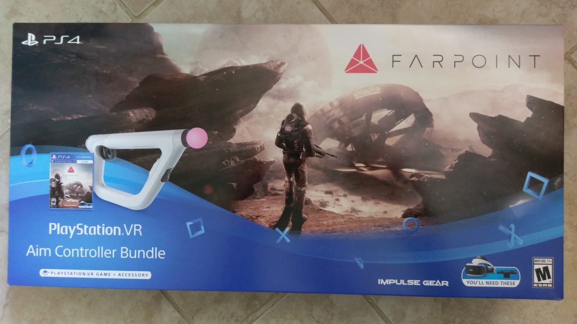 Farpoint Bundle (Sony PlayStation 4, 2017) popular New Open Box