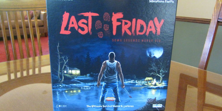 Last Friday—the board game in which you play a machete-wielding maniac ...