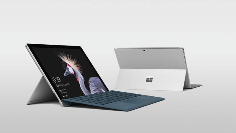 The new Surface Pro looks very similar to the Pro 4 and Pro 3.