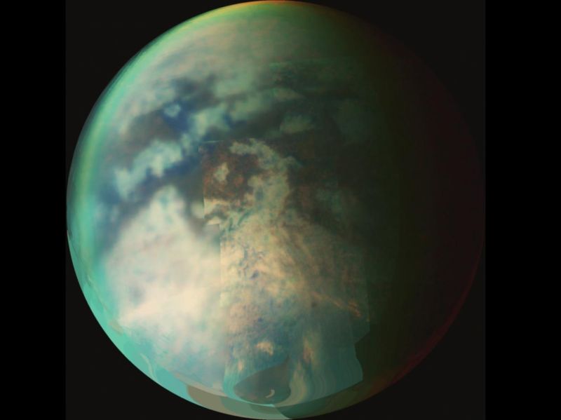 Home, sweet colony. Saturn's moon Titan.