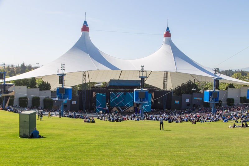 Shoreline Amphitheatre, as seen at Google I/O2019.