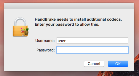 handbrake for mac crashing