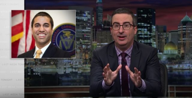 John Oliver's Latest Net Neutrality Plea Skewers Critics