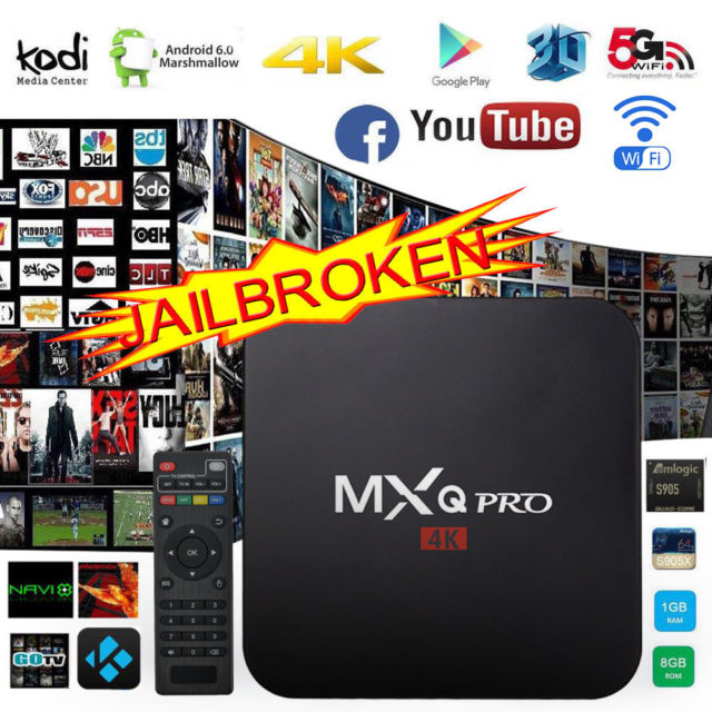 New Mxq Quad Core Android Tv Box Fully Loaded Kodi Sports