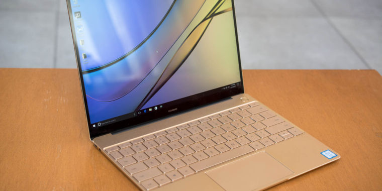 Huawei goes after Apple's MacBook with new thin-and-light Matebook X
