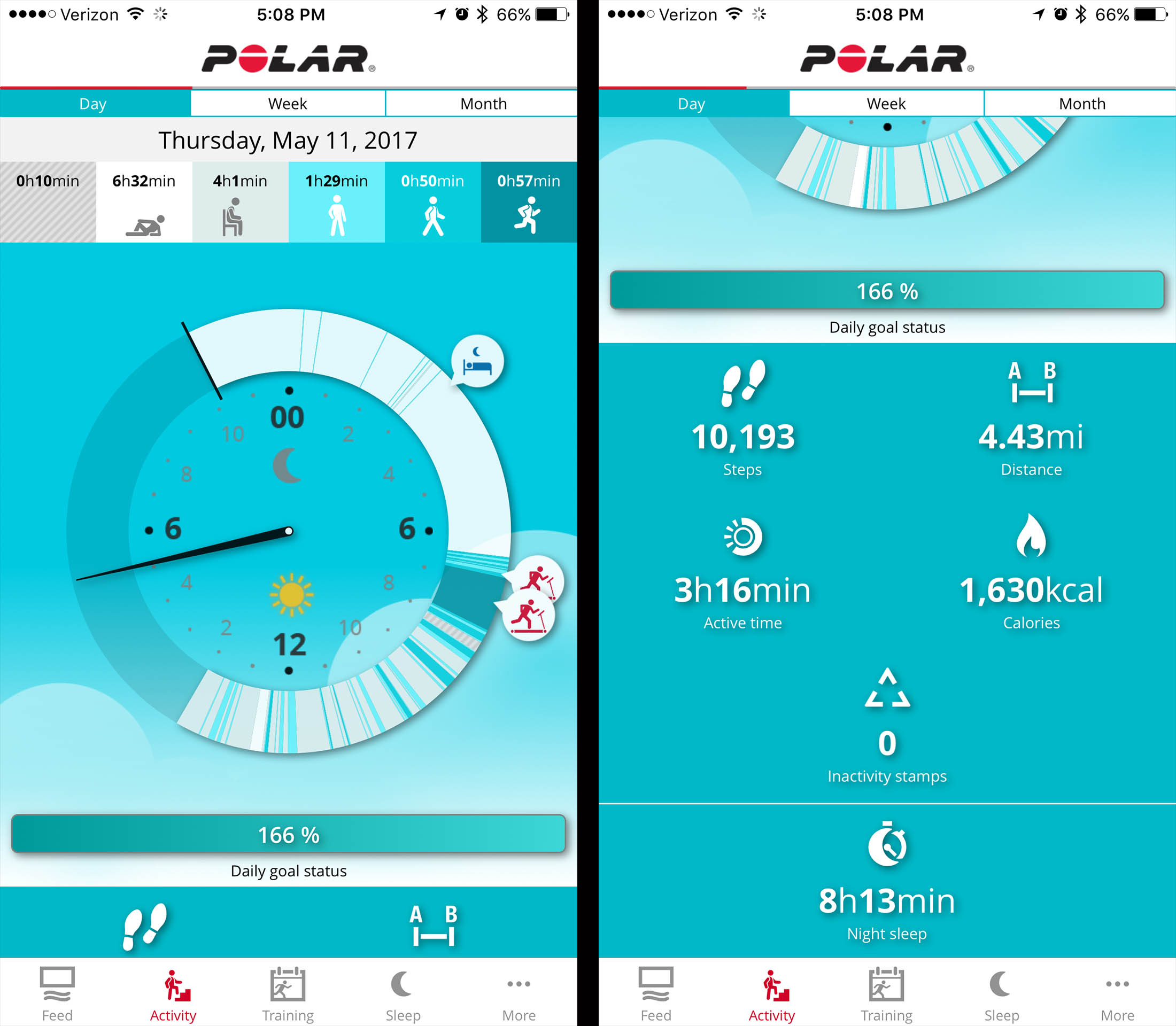 Polar flow app m430 online