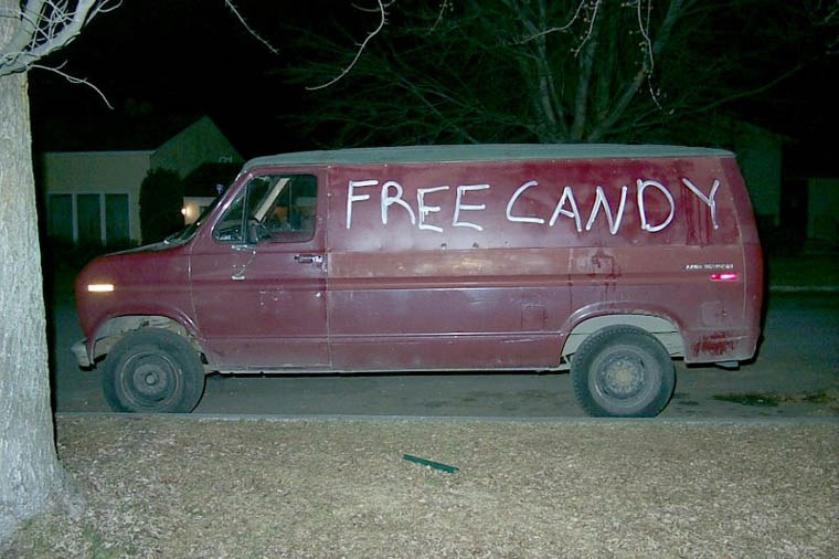 Would you get your Internet from this van?