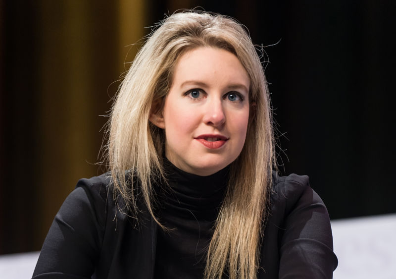 Theranos founder Elizabeth Holmes.