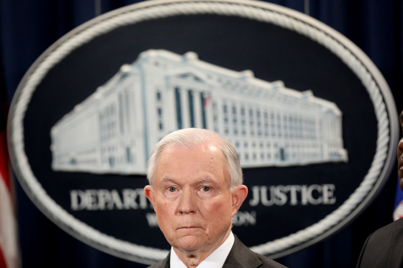U.S. Attorney General Jeff Sessions.