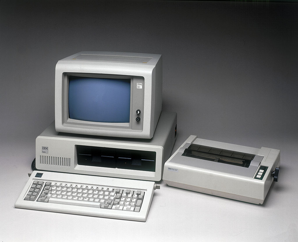 The IBM PC 5150.